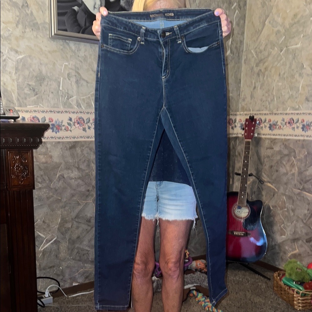 Michael Kors Blue Skinny Jeans